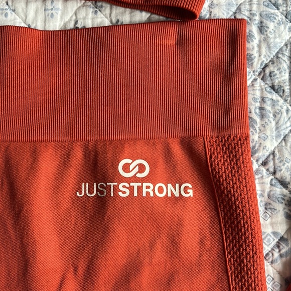 Just Strong Mandarin Seamless Sculpt Leggings and Bra - Size XL - Picture 2 of 6